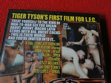 Load image into Gallery viewer, Vintage Adult All Male Gay DVD Tape Rated XXX Tiger Untamed Tiger Tyson B2