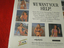 Load image into Gallery viewer, Vintage Semi-Nude Pinup Wall Calendar 1997 Swimsuit International SEALED       G