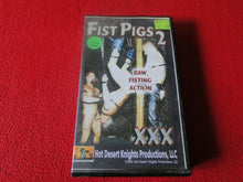 Load image into Gallery viewer, Vintage Adult Erotic Gay Interest VHS Tape Fist Pigs 2 XXX