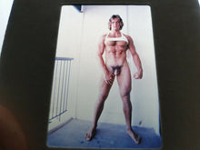 Load image into Gallery viewer, VINTAGE SLIDE/PHOTO MALE GAY INTEREST BEEFCAKE MUSCLE NUDE HOT HUNG A14