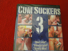 Load image into Gallery viewer, Vintage Adult Erotic Gay Interest VHS Tape Cum Suckers 3