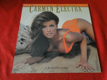 Load image into Gallery viewer, Vintage Semi-Nude Pinup Wall Calendar 1998 Carmen Electra 12 x 12              G