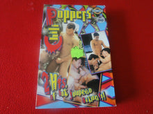 Load image into Gallery viewer, Vintage Adult Erotic Gay Interest VHS Tape Chili Poppers B