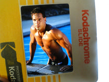 Load image into Gallery viewer, VINTAGE 35MM SLIDE MALE 18 YEAR OLD + GAY INTEREST BEEFCAKE MUSCLE SEMI NUDE G6
