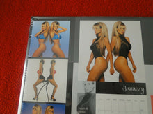 Load image into Gallery viewer, Vintage Large Semi-Nude Pinup Wall Calendar SEALED 12 x12 2000 Barbi Twins C