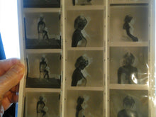 Load image into Gallery viewer, Vintage Semi Nude Woman Photographic Negative Sheet & Transparency GE48