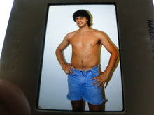 Load image into Gallery viewer, + VINTAGE 35MM SLIDE MALE GAY INTEREST BEEFCAKE MUSCLE SEMI NUDE HOT BUFF B30
