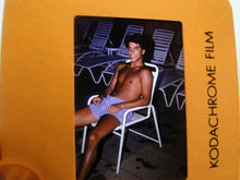 Load image into Gallery viewer, VINTAGE 35MM SLIDE MALE GAY INTEREST BEEFCAKE MUSCLE SEMI NUDE HOT BUFF EW!
