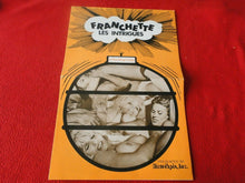 Load image into Gallery viewer, Vintage Erotic Movie Poster Franchete Les Intrigues 17 x 11 G54