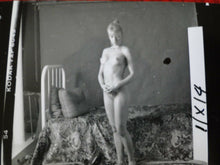 Load image into Gallery viewer, Vintage Nude Erotic Sexy Adult Pinup Contact Print Sheet Professonal Photo AF