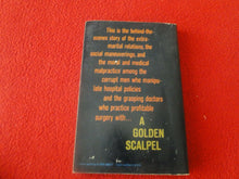 Load image into Gallery viewer, Vintage Sexy Erotic Adult Paperback Book/ Novel The Golden Scalpel A