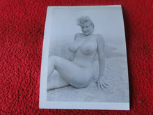Load image into Gallery viewer, Vintage Nude Erotic Pinup Silver Gelatin Photo Virginia Bell A76E