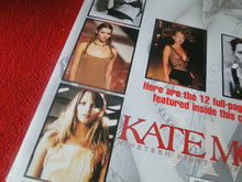 Load image into Gallery viewer, Vintage Semi-Nude Pinup Wall Calendar Kate Moss 1999 16 x 12 SEALED NOS P