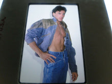 Load image into Gallery viewer, VINTAGE 35MM SLIDE MALE GAY INTEREST BEEFCAKE MUSCLE SEMI NUDE HOT BUFF A96