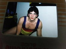 Load image into Gallery viewer, + VINTAGE 35MM SLIDE MALE GAY INTEREST BEEFCAKE MUSCLE SEMI NUDE HOT BUFF B30