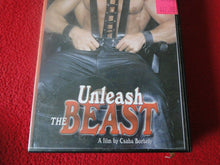 Load image into Gallery viewer, Vintage Adult Erotic Gay Interest VHS Tape BDSM Unleash the Beast