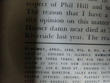Load image into Gallery viewer, Vintage 18 Year Old + Nude Erotic Sexy Adult Men's Magazine Playboy Apr. 1962 GL