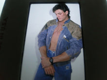 Load image into Gallery viewer, VINTAGE 35MM SLIDE MALE GAY INTEREST BEEFCAKE MUSCLE SEMI NUDE HOT BUFF A96