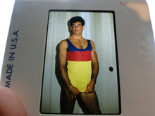 Load image into Gallery viewer, + VINTAGE 35MM SLIDE MALE GAY INTEREST BEEFCAKE MUSCLE SEMI NUDE HOT BUFF B33
