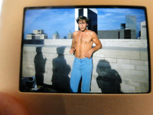 Load image into Gallery viewer, VINTAGE 35MM SLIDE MALE GAY INTEREST BEEFCAKE MUSCLE SEMI NUDE HOT BUFF EH6