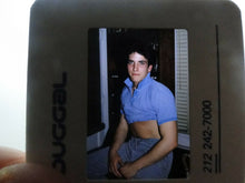 Load image into Gallery viewer, + VINTAGE 35MM SLIDE MALE GAY INTEREST BEEFCAKE MUSCLE SEMI NUDE HOT BUFF B30