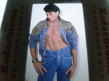 Load image into Gallery viewer, VINTAGE 35MM SLIDE MALE GAY INTEREST BEEFCAKE MUSCLE SEMI NUDE HOT BUFF A96