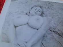 Load image into Gallery viewer, Vintage Nude Erotic Pinup Silver Gelatin Photo Virginia Bell A76C