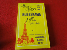 Load image into Gallery viewer, Vintage Sexy Erotic Adult Paperback Book/ Novel Rubberama T