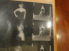 Load image into Gallery viewer, Vintage Semi Nude Woman Photographic Negative Sheet & Transparency GE48