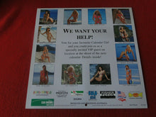 Load image into Gallery viewer, Vintage Semi-Nude Pinup Wall Calendar 12 x 12 1998 Australian Swimsuit         G