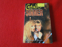 Load image into Gallery viewer, Vintage Sexy Erotic Adult NOS NEW Paperback Book Novel Chained Sinner X
