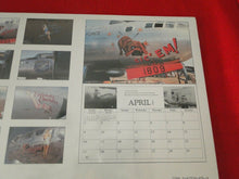 Load image into Gallery viewer, Vintage Semi-Nude Pinup Wall Calendar 1995 Aircraft Nose Art SEALED 17 x 11    G