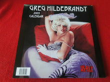 Load image into Gallery viewer, Vintage Semi-Nude Pinup Wall Calendar 12 x 12 2005 Greg Hildebrandt G