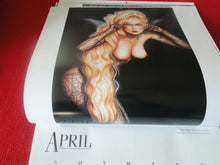 Load image into Gallery viewer, Vintage Semi-Nude Pinup Wall Calendar 12 x 12 1994 Olivia                      G