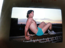 Load image into Gallery viewer, VINTAGE 35MM SLIDE MALE GAY INTEREST BEEFCAKE MUSCLE SEMI NUDE HOT BUFF A87