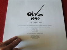 Load image into Gallery viewer, Vintage Semi-Nude Pinup Wall Calendar 12 x 12 1994 Olivia                      G