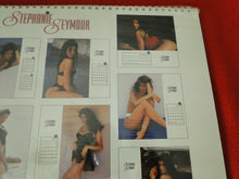Load image into Gallery viewer, Vintage Semi-Nude Pinup Wall Calendar 1993 Stephanie Seymour SEALED 15 x 15    G