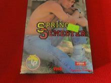 Load image into Gallery viewer, Vintage Adult Erotic Gay Interest VHS Tape Spring Semester D