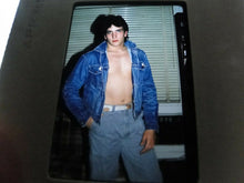 Load image into Gallery viewer, + VINTAGE 35MM SLIDE MALE GAY INTEREST BEEFCAKE MUSCLE SEMI NUDE HOT BUFF B30