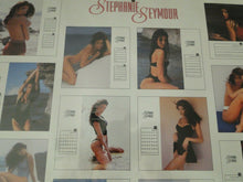 Load image into Gallery viewer, Vintage Semi-Nude Pinup Wall Calendar 1993 Stephanie Seymour SEALED 15 x 15    G
