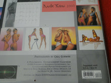 Load image into Gallery viewer, Vintage Large Semi-Nude Pinup Wall Calendar SEALED 12 x12 2000 Barbi Twins C