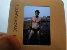 Load image into Gallery viewer, VINTAGE 35MM SLIDE MALE GAY INTEREST BEEFCAKE MUSCLE SEMI NUDE HOT BUFF EJ,
