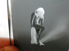 Load image into Gallery viewer, Vintage Semi Nude Woman Artistic Photographic Negative Transparency GE17