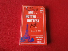 Load image into Gallery viewer, Vintage Sexy Erotic Adult Paperback Book Hot, Hotter, Hottest Continental 12