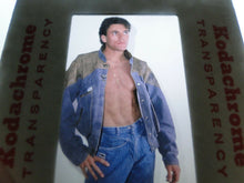 Load image into Gallery viewer, VINTAGE 35MM SLIDE MALE GAY INTEREST BEEFCAKE MUSCLE SEMI NUDE HOT BUFF A96