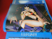 Load image into Gallery viewer, Vintage Semi-Nude Pinup Wall Calendar 12 x 12 1995 Comic Vampirella            G