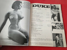Load image into Gallery viewer, Vintage 18 Year Old + Sexy Erotic Adult Men's Magazine Duke April 1967 H