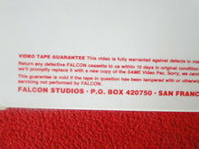 Load image into Gallery viewer, Vintage Adult Erotic Gay Interest VHS Tape Falcon The Conflict 26