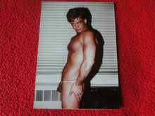 Load image into Gallery viewer, Vintage 18 Year Old + Gay Interest Chippendale Muscle Semi Nude Male Photo B90
