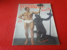 Load image into Gallery viewer, Strength & Health Bodybuilding Muscle Magazine Gay Interest June 1952 G44